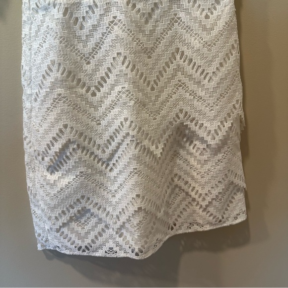 Maje NWT Rosalba Chevron Dentelle Lace Dress - Picture 11 of 13